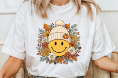 Autumn Fall Smiley Face PNG Product Image 2