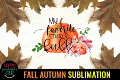 AUTUMN FALL SUBLIMATION DESIGN IDEA