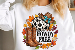 Autumn Fall Western Sublimation Design Product Image 3