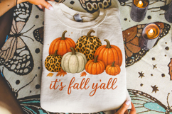 It&#039;s Fall Y&#039;all Png, Pumpkins PNG, Fall PNG, Autumn PNG Product Image 4