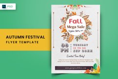 Autumn Festival Flyer A4 Print Template Product Image 1
