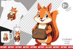 Autumn Forest School Clipart Product Image 1