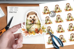 Autumn Forest Cuties Sticker Product Image 1