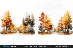 Autumn Forest Exquisite Clipart Product Image 1