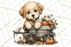 Pumpkin Patch Pals Clipart, Fall Farm Clip Art, PNG Product Image 2