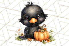 Pumpkin Patch Pals Clipart, Fall Farm Clip Art, PNG Product Image 4