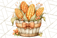 Pumpkin Patch Pals Clipart, Fall Farm Clip Art, PNG Product Image 3