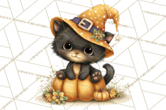 Pumpkin Patch Pals Clipart, Fall Farm Clip Art, PNG Product Image 5