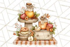 Pumpkin Patch Pals Clipart, Fall Farm Clip Art, PNG Product Image 5