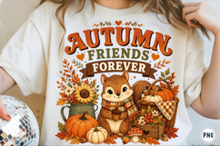 Autumn friends forever png Product Image 1