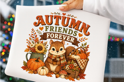 Autumn friends forever png Product Image 4