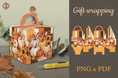 Autumn Gift Box with Pumpkins Product Image 1