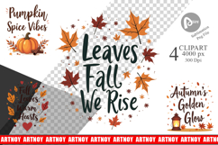 Autumn Glow Quotes Clipart Product Image 1