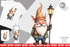 Autumn Gnome Friends Clipart Product Image 1
