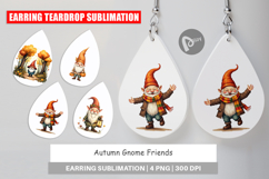 Earring Autumn Gnome Friends Product Image 1