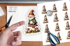 Autumn Gnome Friends Sticker Product Image 1