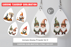 Earring Autumn Gnome Friends Product Image 1