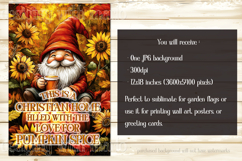 Pumpkin Spice Garden Flag, This Christian House is Filled Product Image 2