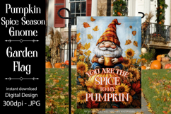 Pumpkin Spice Garden Flag, You are the Spice to My Pumpkin Product Image 1