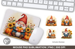 Autumn Gnomes Mouse Pad Product Image 1
