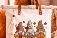 Fall Gnome Embroidery Design Pumpkin Acorn Leaf Large Hoop Product Image 3