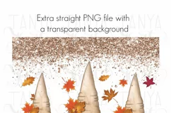 Fall Gnomes Tumbler PNG Digital Sublimation Design Product Image 3