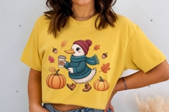 Autumn Goose PNG, Fall Coquette Png, Girly Autumn Png Product Image 7