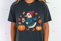 Autumn Goose PNG, Fall Coquette Png, Girly Autumn Png Product Image 8