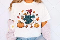 Autumn Goose PNG, Fall Coquette Png, Girly Autumn Png Product Image 2