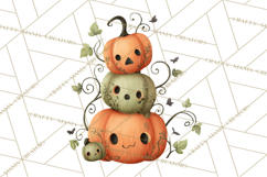 Autumn Harvest PNG Clipart with Pumpkins, Hay, Apples Product Image 2