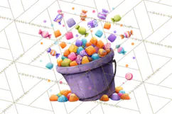 Autumn Harvest PNG Clipart with Pumpkins, Hay, Apples Product Image 3