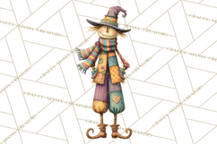Autumn Harvest PNG Clipart with Pumpkins, Hay, Apples Product Image 4