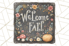 Autumn Harvest PNG Clipart with Pumpkins, Hay, Apples Product Image 4