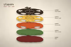 Autumn Harvest Pumpkin 3D Layered SVG Product Image 2