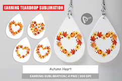 Autumn Heart Earring Product Image 1