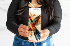 Autumn Tumbler Sublimation, Autumn Hummingbird Tumbler, d4 Product Image 3