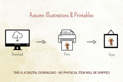 Autumn Illustrations &amp; Printables Product Image 15
