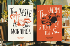 Autumn in Philadelphia - Handcrafted Script &amp; Serif Font Duo Product Image 6