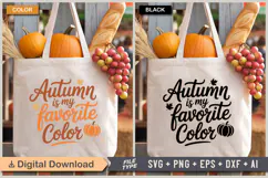Autumn Is My Favorite Color SVG File | Fall SVG | Autumn SVG Product Image 2