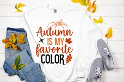 Autumn Is My Favorite Color SVG, Fall SVG Design Product Image 2