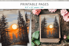 fall junk journal, fall printable Product Image 3