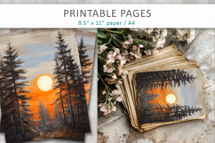 fall junk journal, fall printable Product Image 5