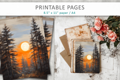 fall junk journal, fall printable Product Image 6