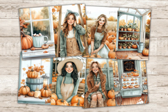 GlamArtZhanna, Autumn Junk Journal Pages, Pumpkin Spice Scrapbook Kit, Fall Junk Journal Paper, Cozy Autumn Digital Collage Sheet, Harvest Junk Journal Kit, Autumn Vibes Ephemera, Autumn Farm Journal Printable, Fall Farmhouse Journal Card, Pumpkin Pie Dia