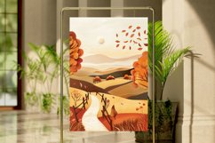 Autumn Landscapes Seamless Digital Paper Bundle Product Image 5