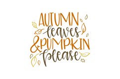 Autumn Leaves &amp;amp Pumpkin Please Product Image 1