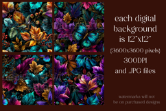 Autumn Leaves Patterns, Colorful Fall Leaves Patterns, s8 Product Image 2