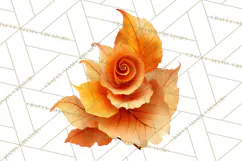 Autumn Leaves Clipart, Fall Foliage Clip Art, PNG Product Image 2