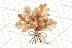 Autumn Leaves Clipart, Fall Foliage Clip Art, PNG Product Image 5