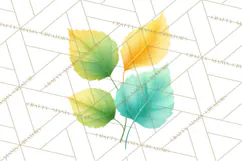 Autumn Leaves Clipart, Fall Foliage Clip Art, PNG Product Image 3